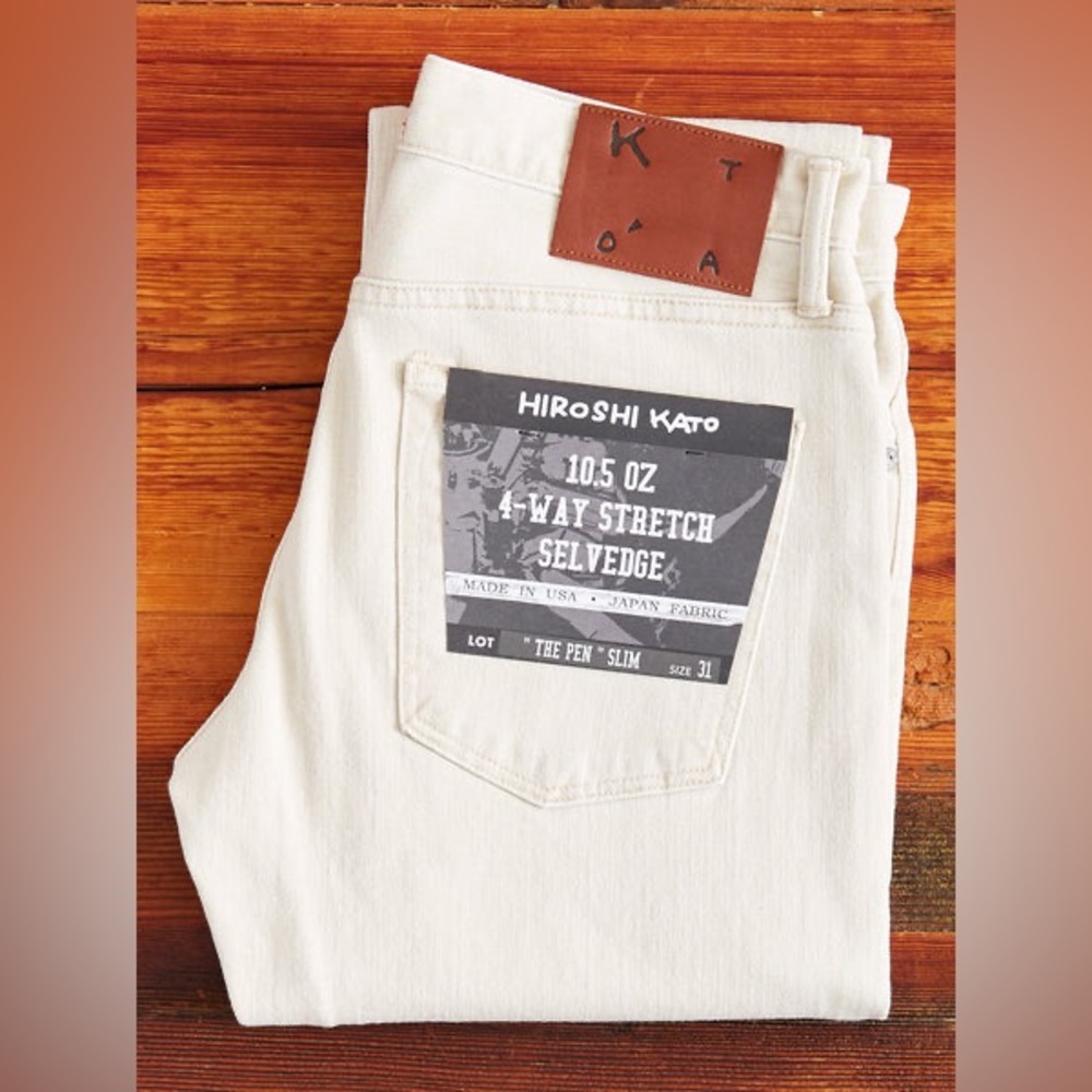 Hiroshi Kato The Pen Slim - Chuck 10.5oz Selvedge 31